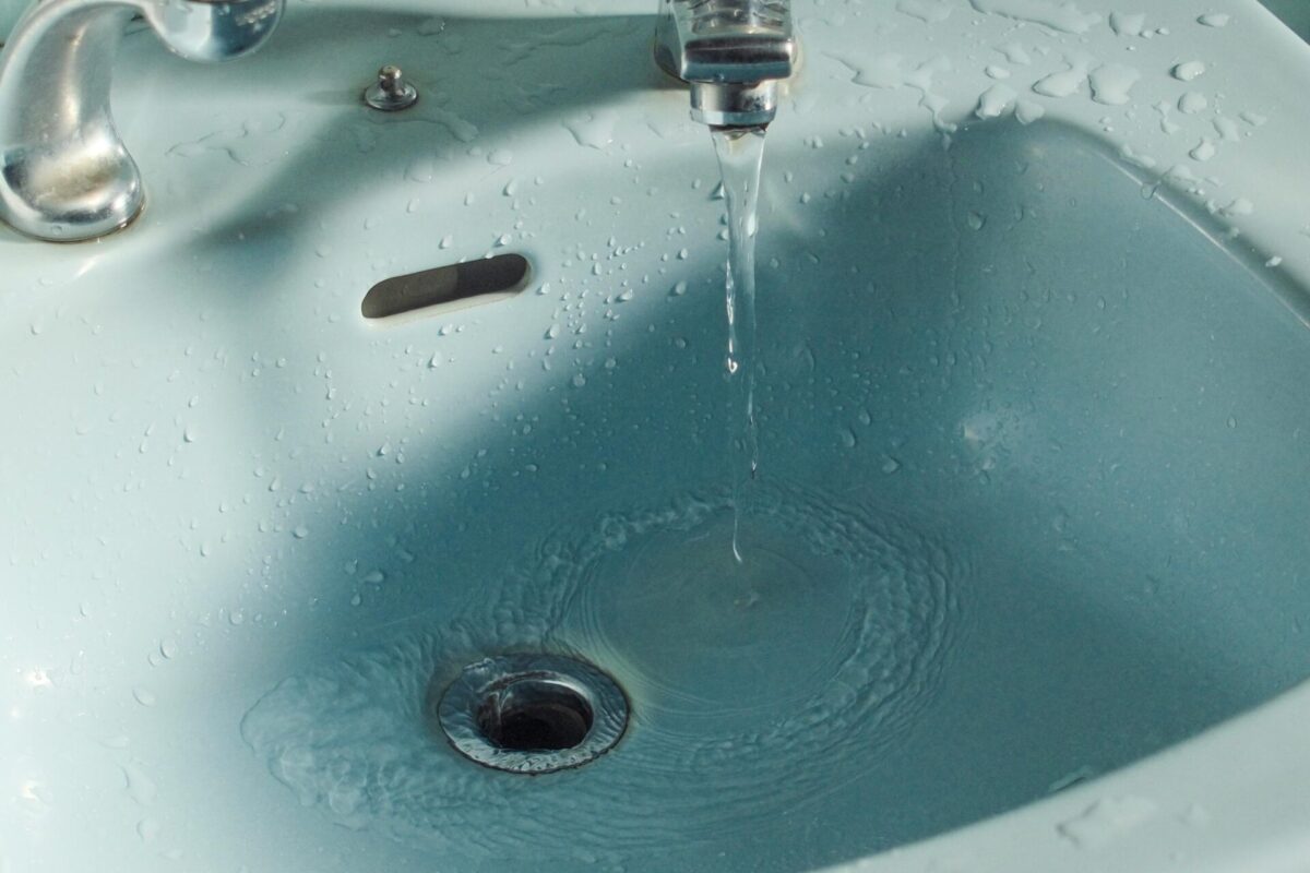 camera sewage clogged