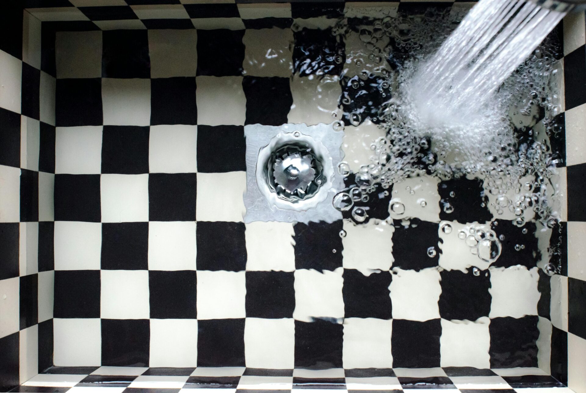 sewer camera clogged